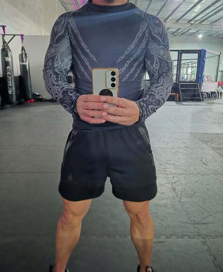 Viking Berserker Men's Long Sleeve Rash Guard