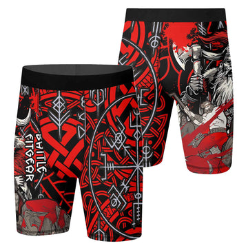 Viking Bloody Berserker Compression Shorts