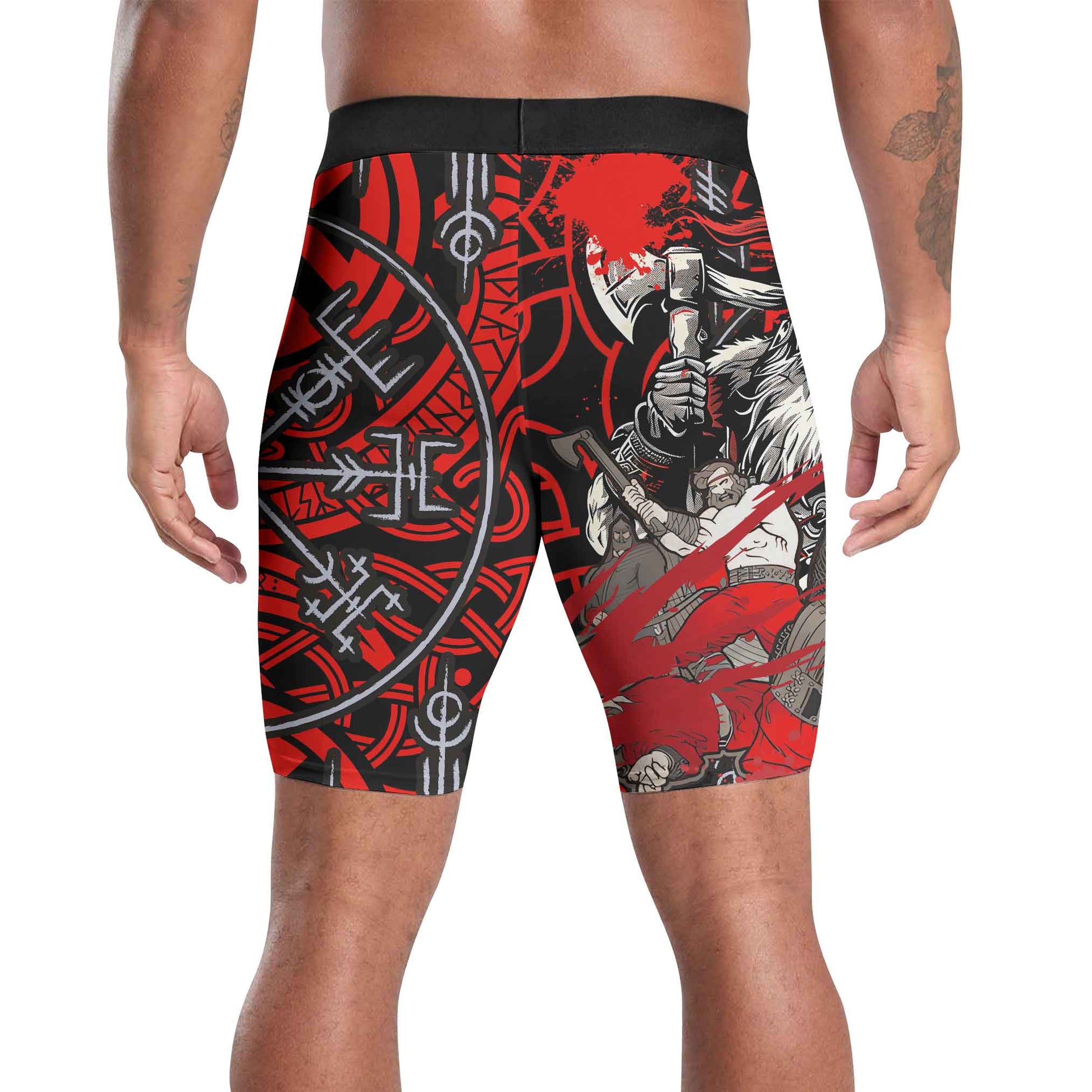 Viking Bloody Berserker Compression Shorts