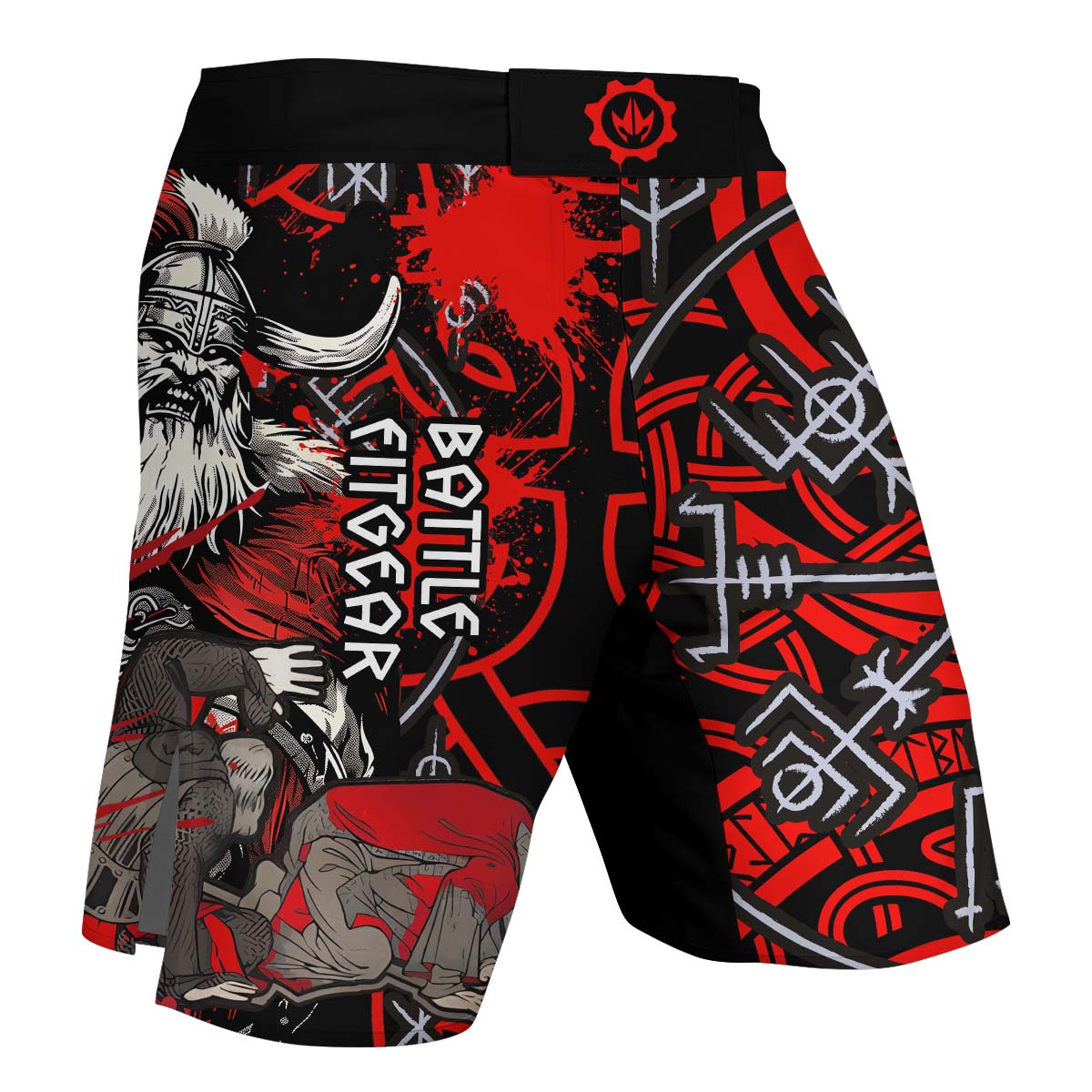 Viking Bloody Berserker Fight Shorts