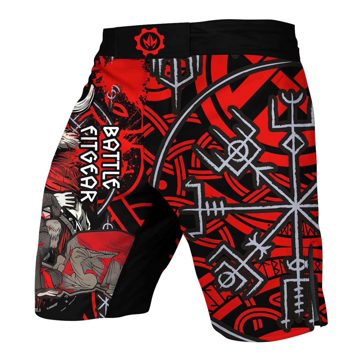 Viking Bloody Berserker Fight Shorts