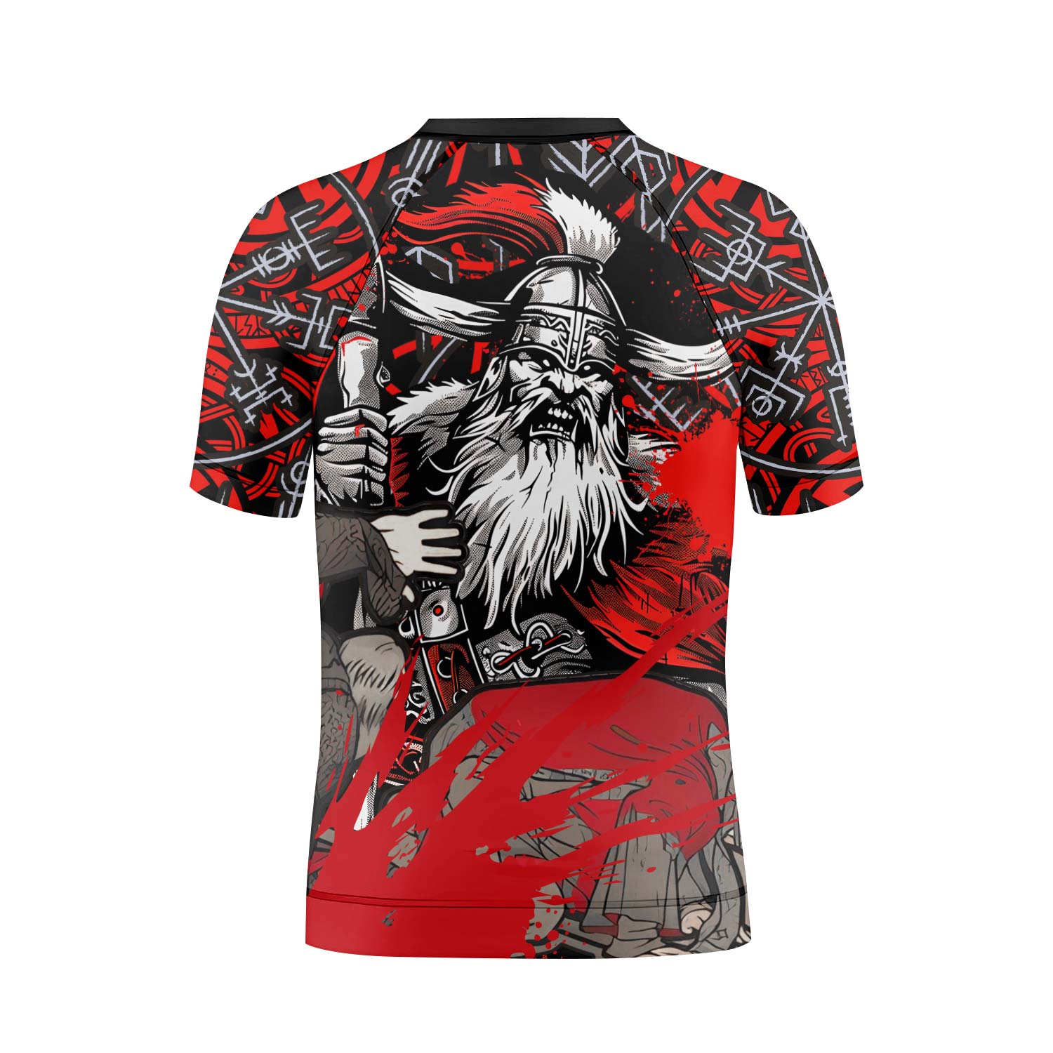 Viking Bloody Berserker Kids Rash Guard