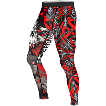 Viking Bloody Berserker Men's Compression Leggings