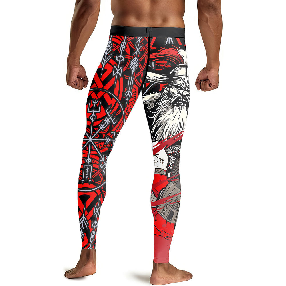 Viking Bloody Berserker Men's Compression Leggings