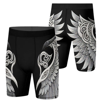 Viking Dark Raven Compression Shorts