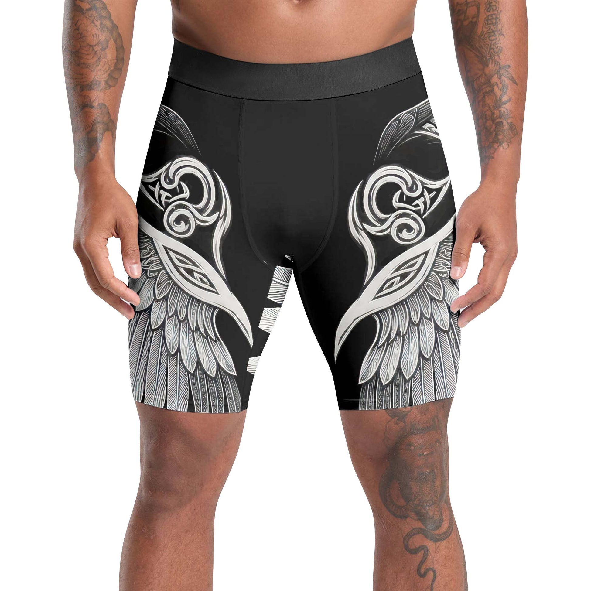 Viking Dark Raven Compression Shorts