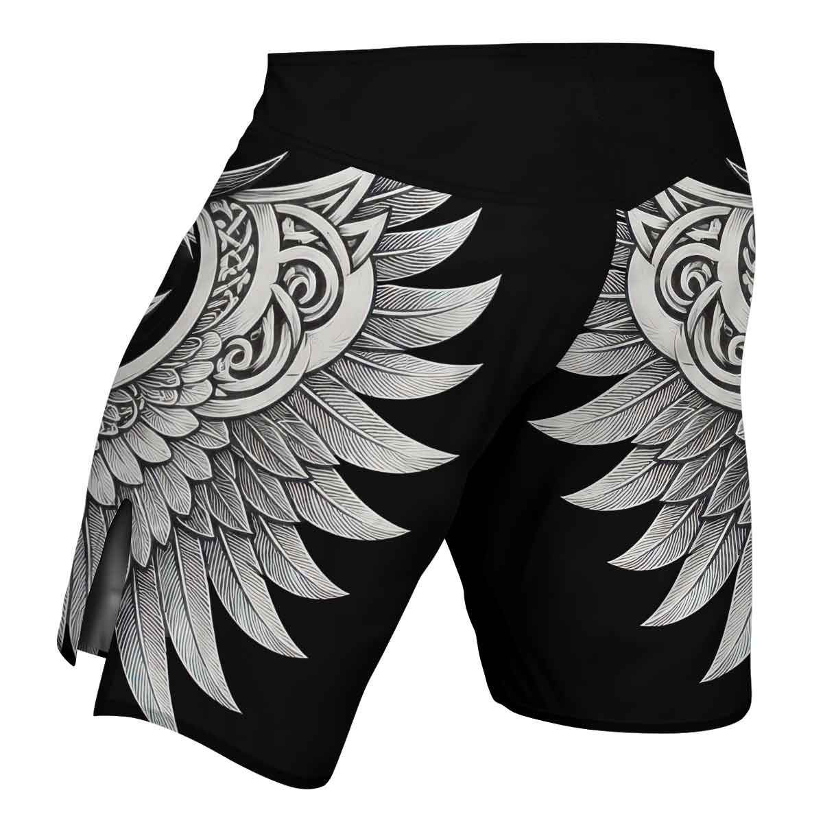 Viking Dark Raven Fight Shorts