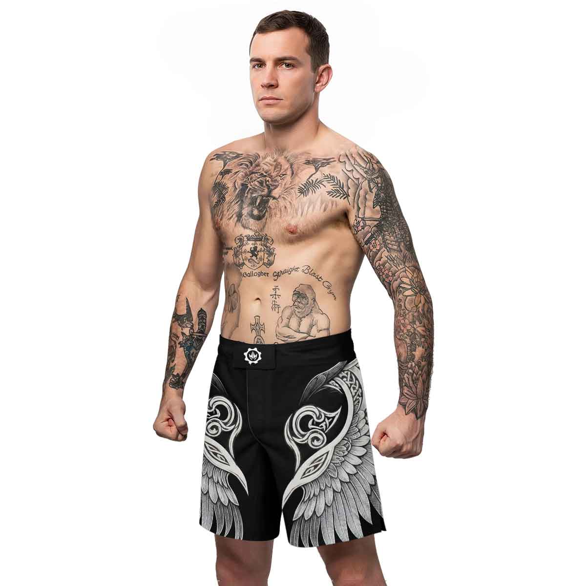 Viking Dark Raven Fight Shorts