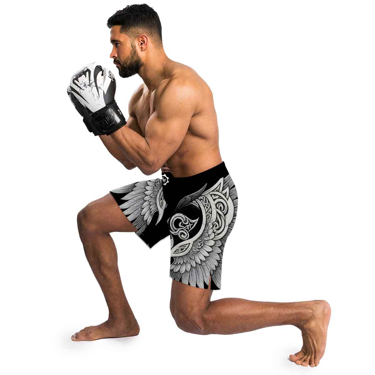 Viking Dark Raven Fight Shorts