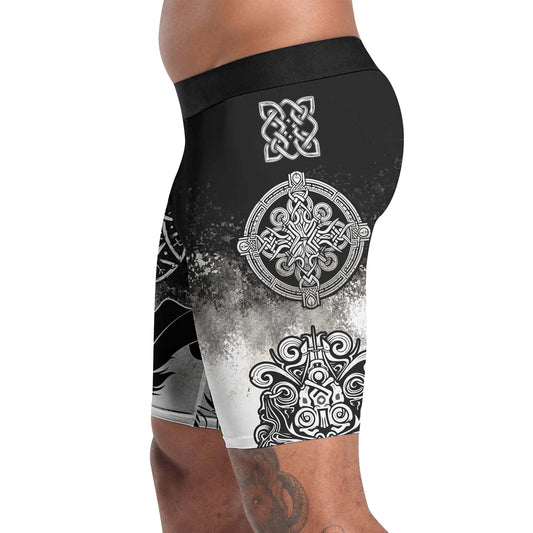 Viking God Wing Compression Shorts