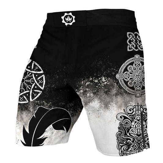 Viking God Wing Fight Shorts
