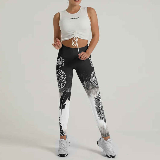 Viking God Wing Leggings