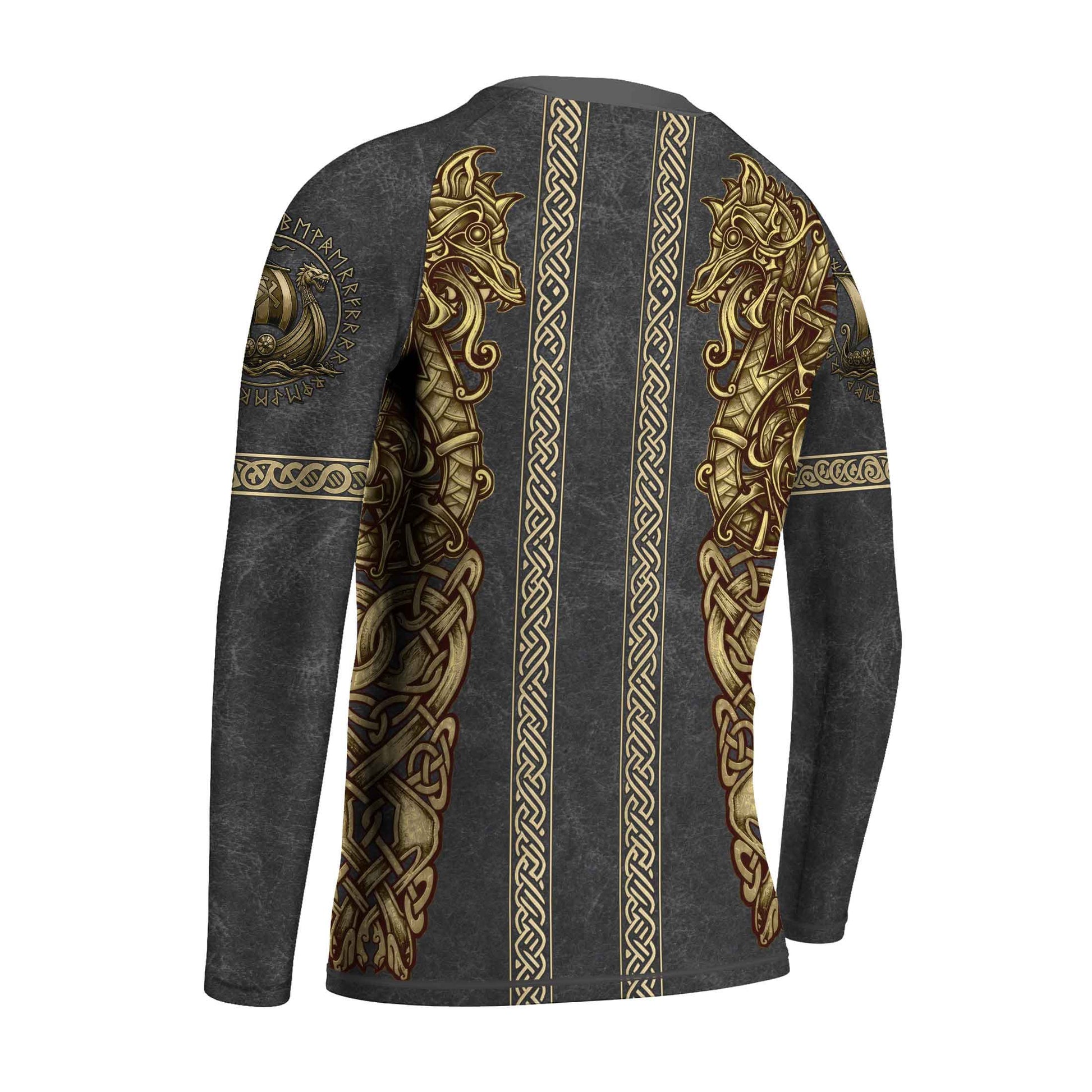 Viking Golden Dragon Kids Rash Guard