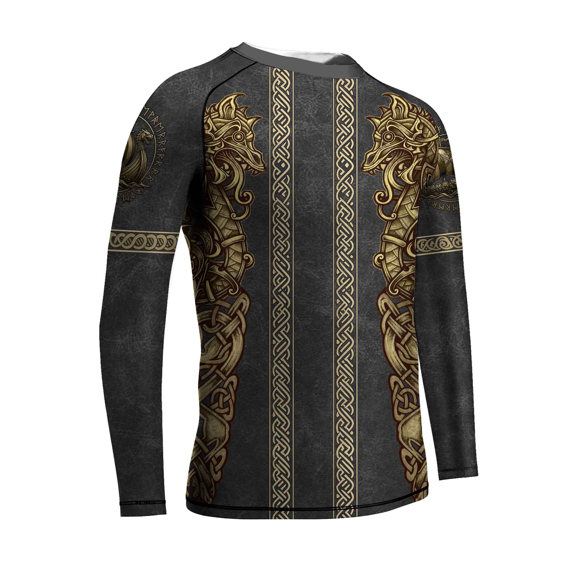 Viking Golden Dragon Kids Rash Guard