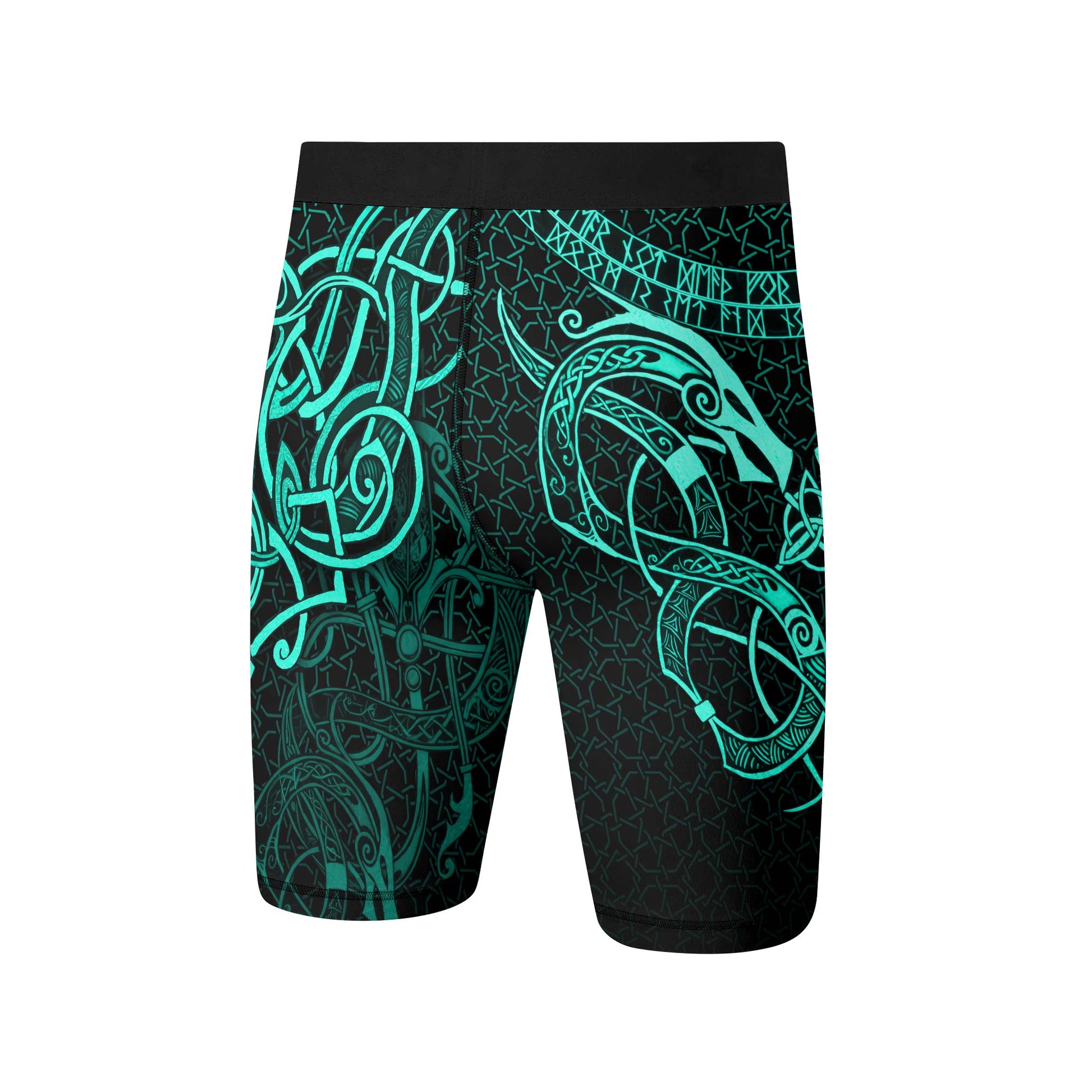 Viking Jormungandr Poisonous Snakes Compression Shorts
