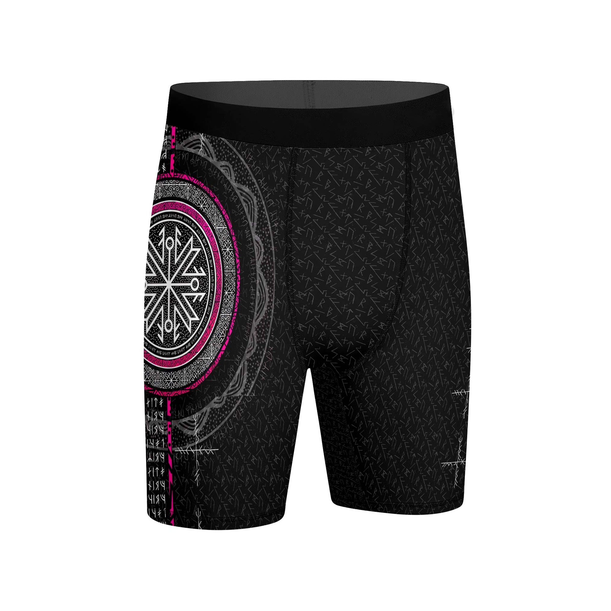 Viking Norse Rune Compression Shorts