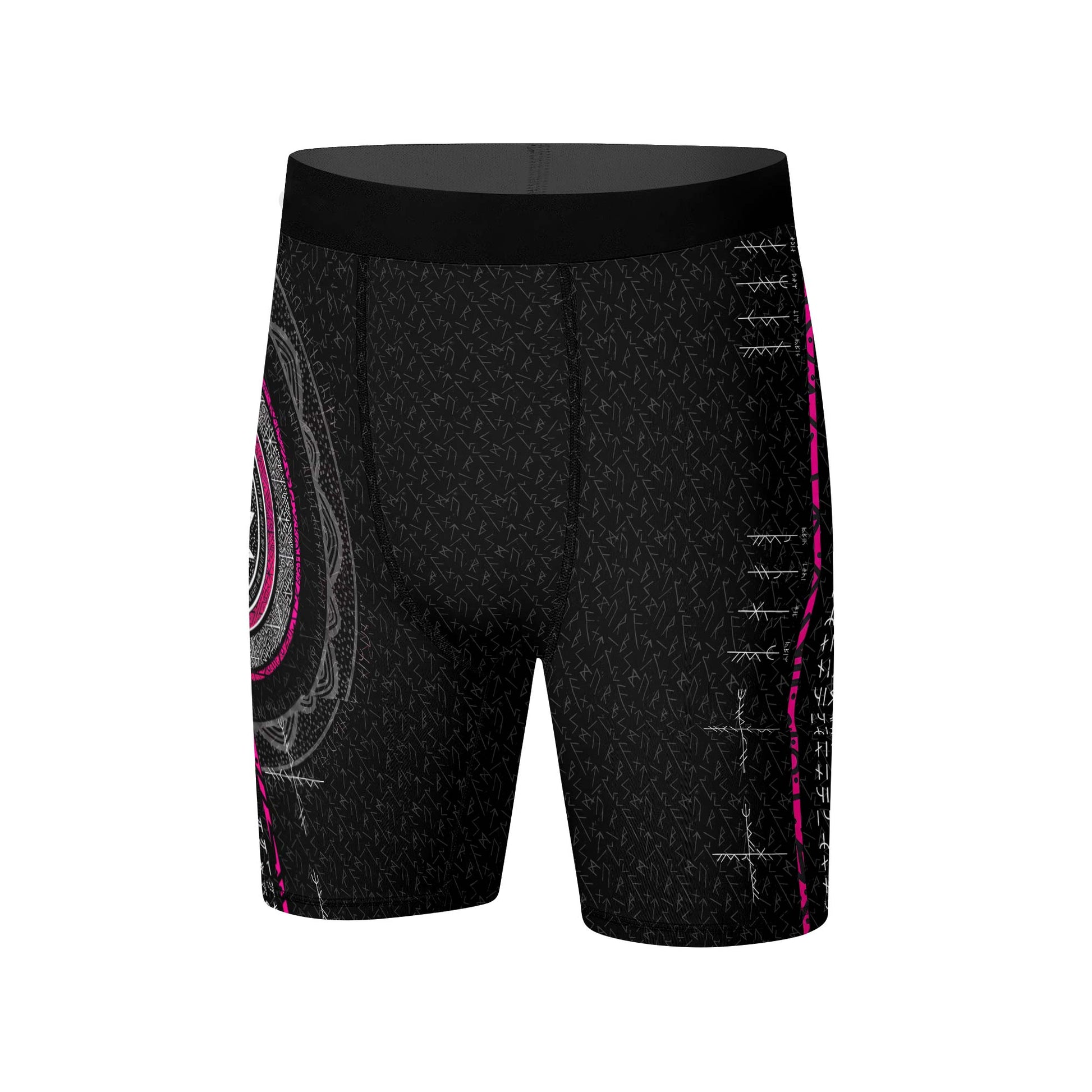 Viking Norse Rune Compression Shorts