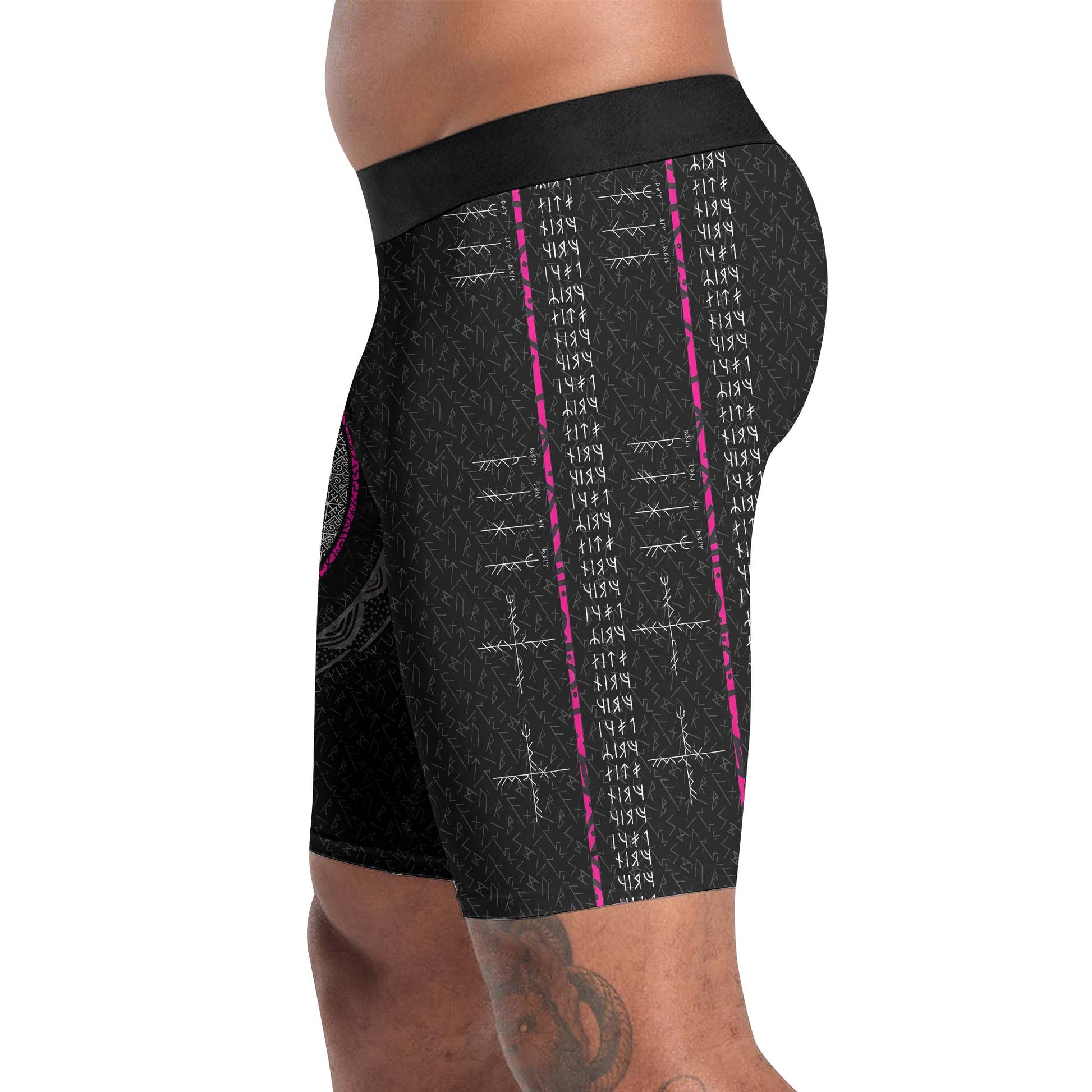 Viking Norse Rune Compression Shorts