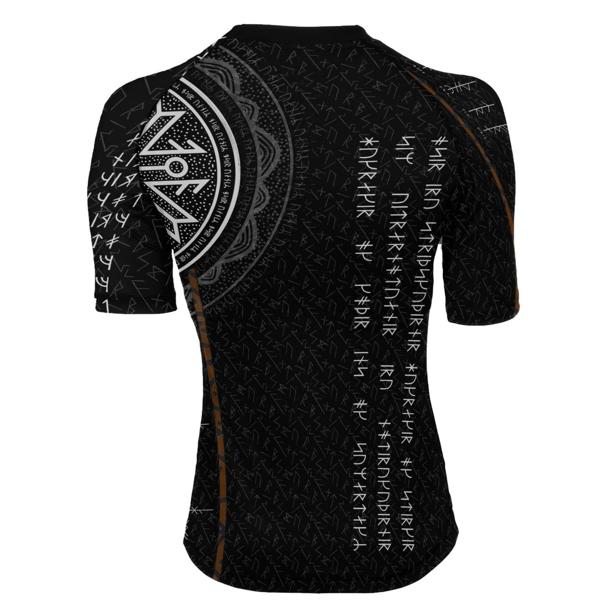 Viking Norse Rune Women's Short Sleeve Rash Guard - BattleFitGear