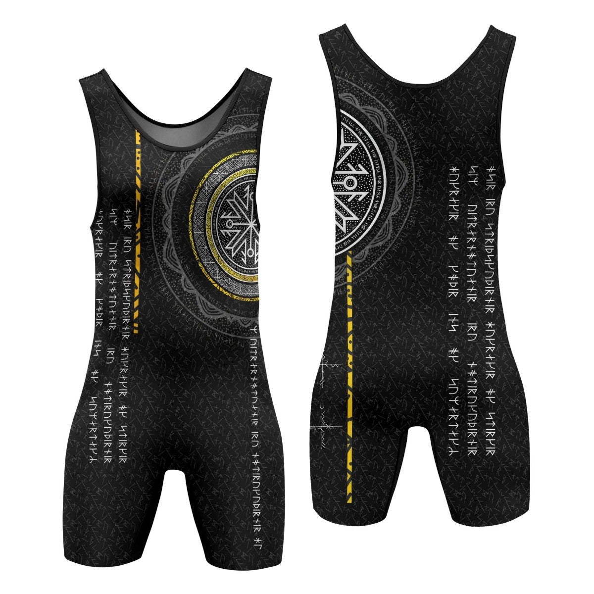 Viking Norse Rune Wrestling Singlets - BattleFitGear