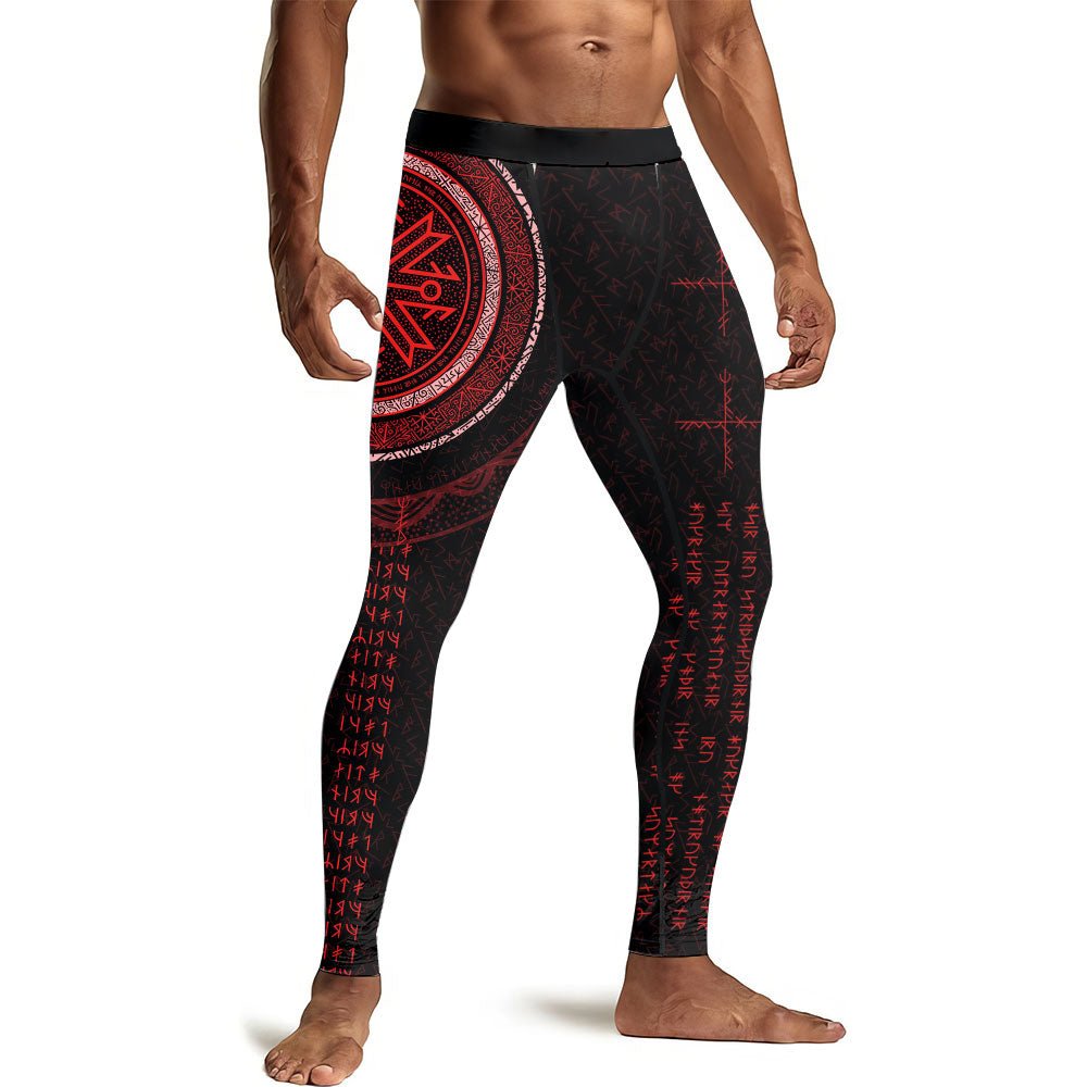 Viking Norsepool Men's Compression Leggings - BattleFitGear