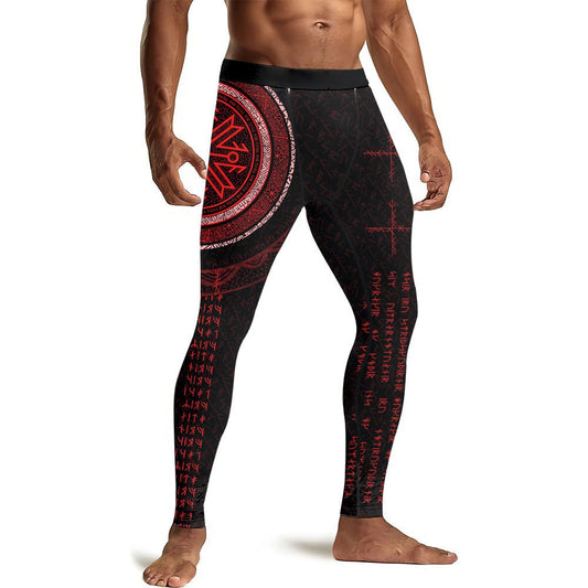 Viking Norsepool Men's Compression Leggings - BattleFitGear