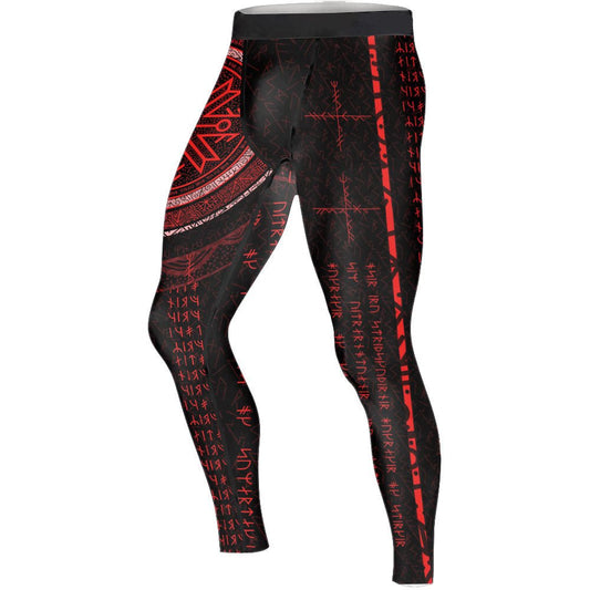 Viking Norsepool Men's Compression Leggings - BattleFitGear