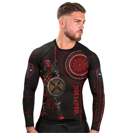 Viking Norsepool Men's Long Sleeve Rash Guard - BattleFitGear