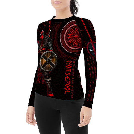 Viking Norsepool Women's Long Sleeve Rash Guard - BattleFitGear