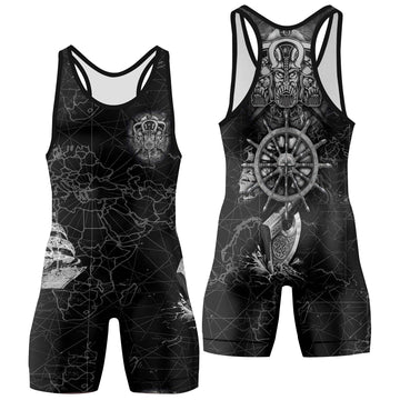 Viking Pirate Ship Wrestling Singlets