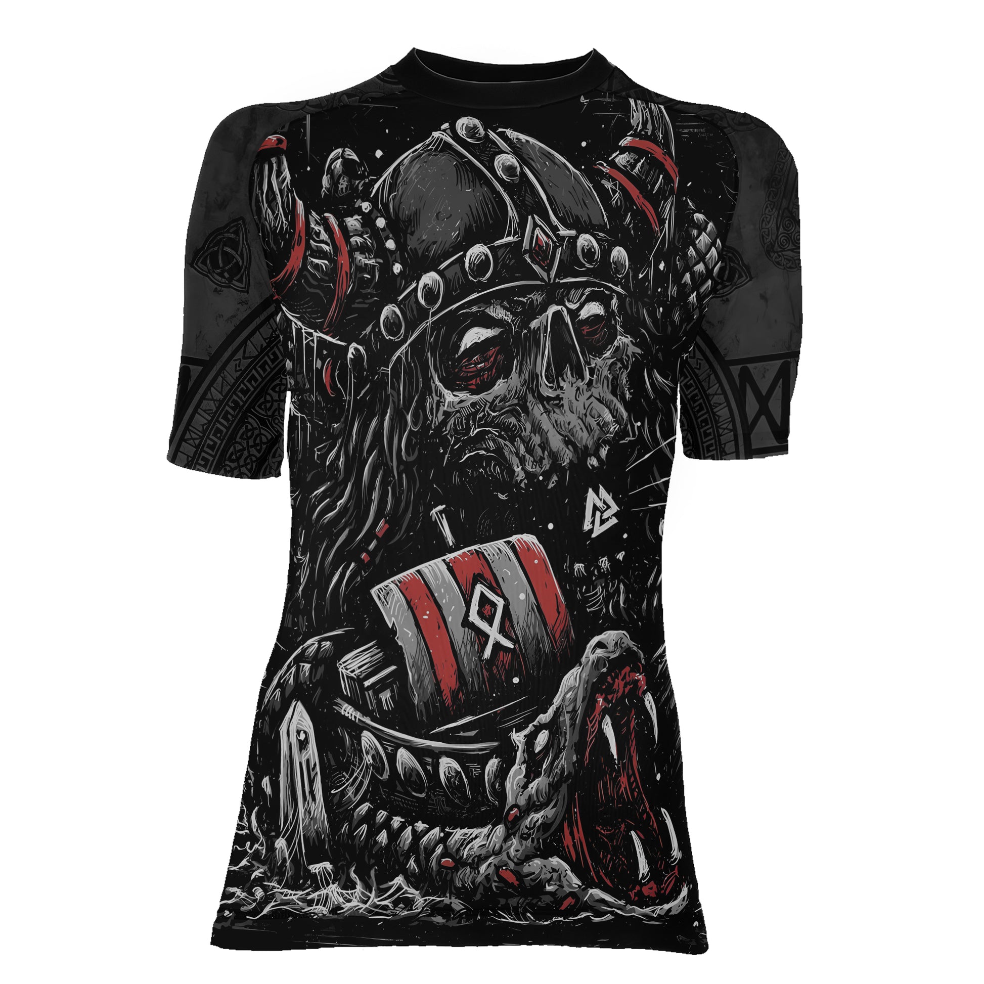 Viking Reaper Women's Short Sleeve Rash Guard