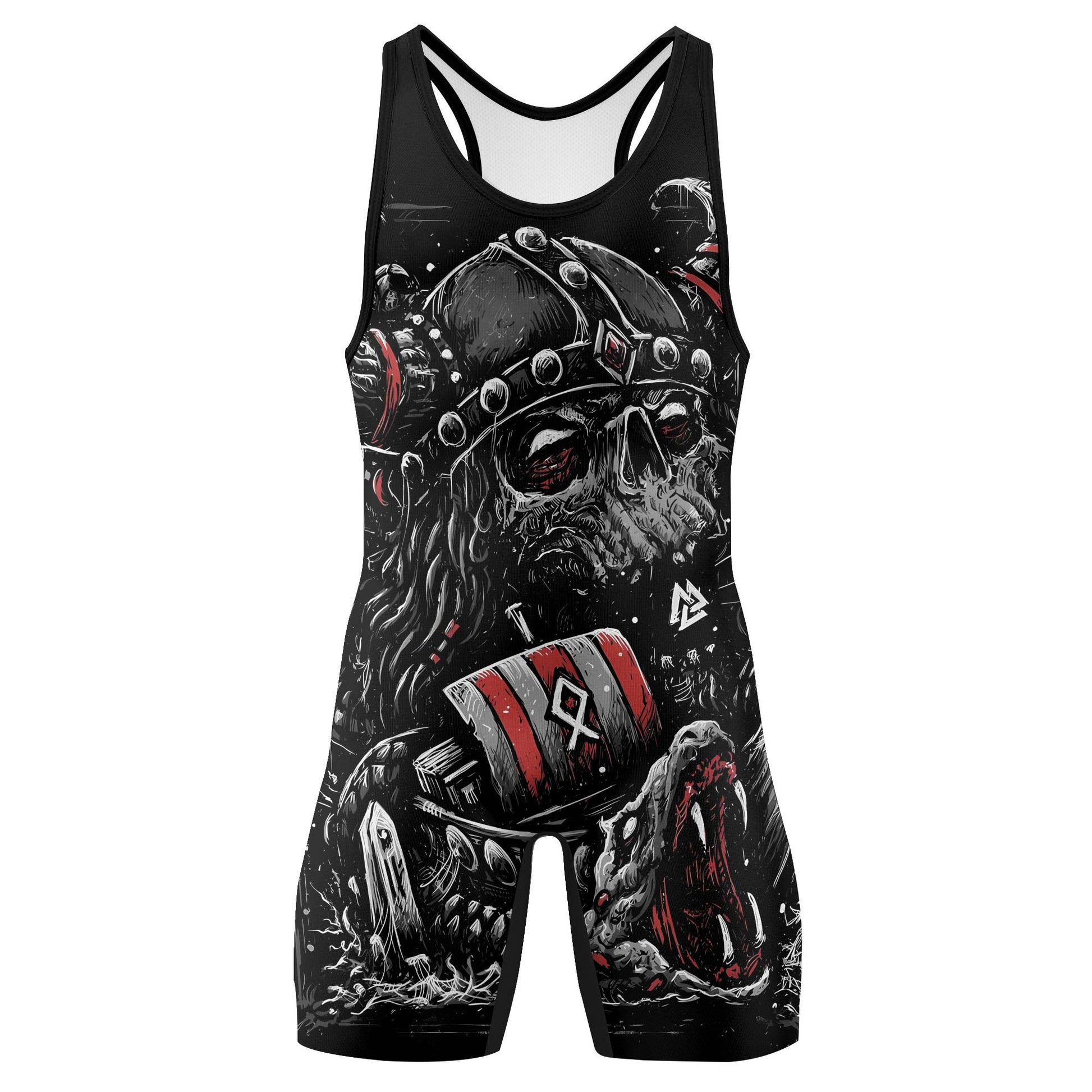 Viking Reaper Wrestling Singlets