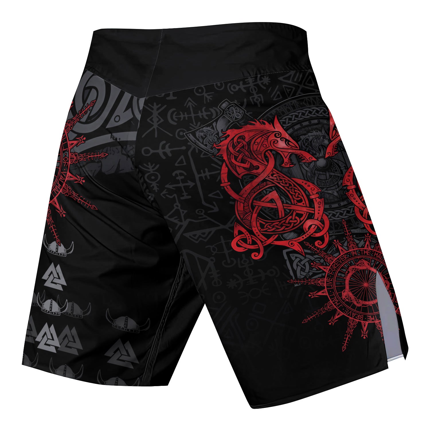 Viking Red Dragon Fight Shorts