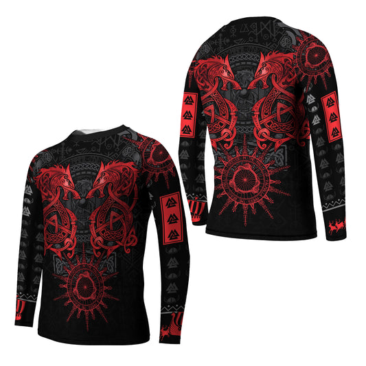 Viking Red Dragon Kids Rash Guard