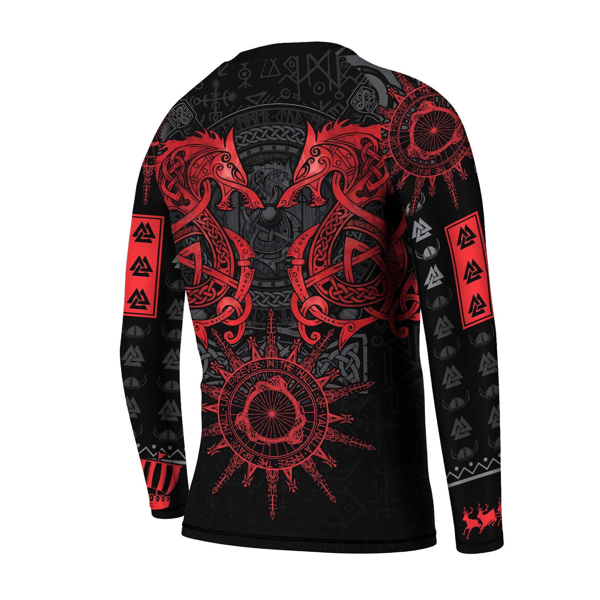 Viking Red Dragon Kids Rash Guard