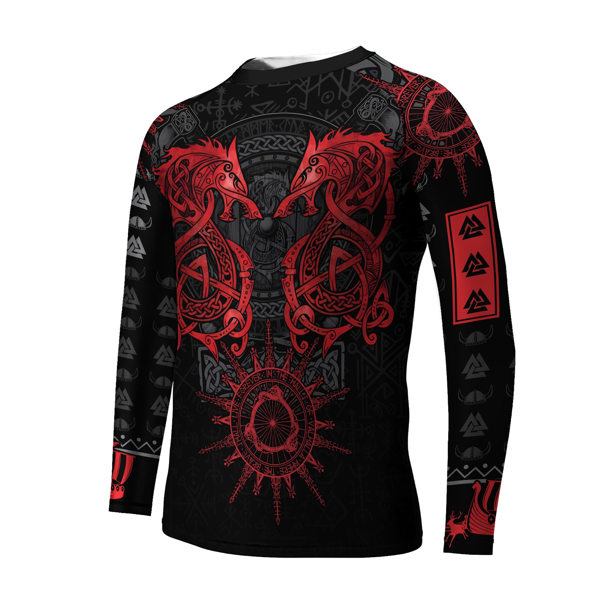 Viking Red Dragon Kids Rash Guard