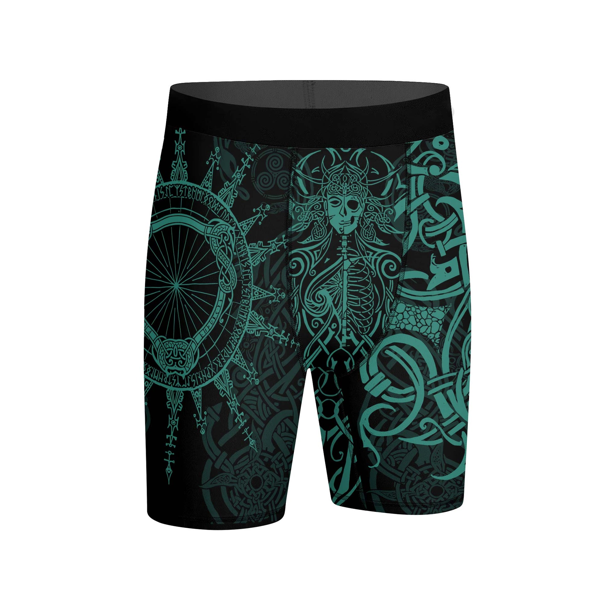 Viking Rune Celtic Compression Shorts