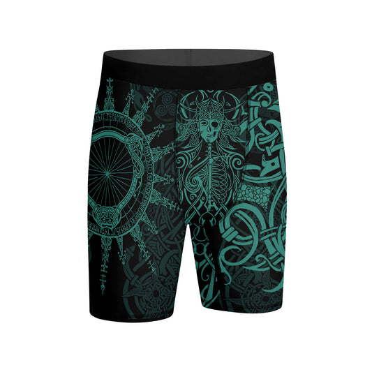Viking Rune Celtic Compression Shorts