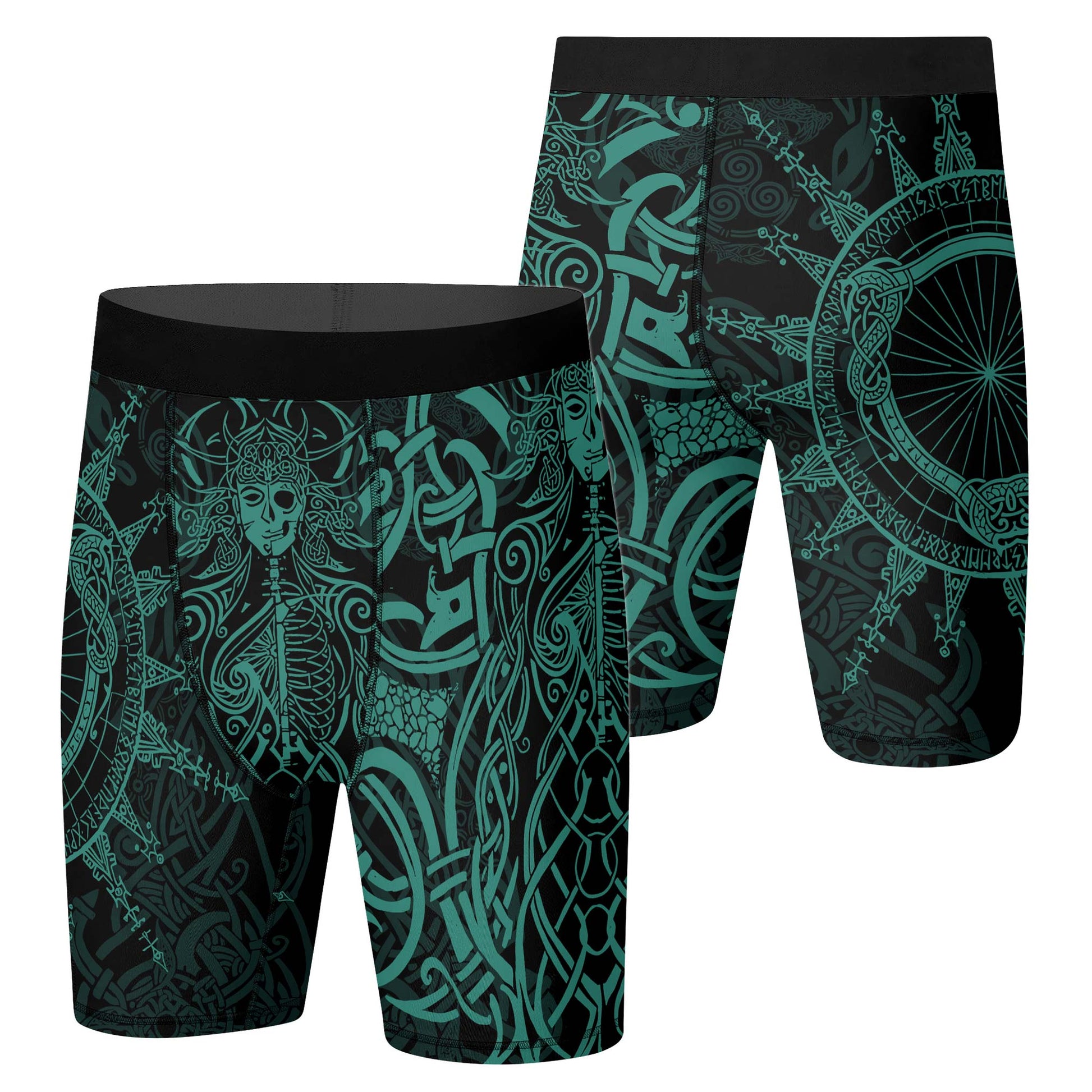 Viking Rune Celtic Compression Shorts