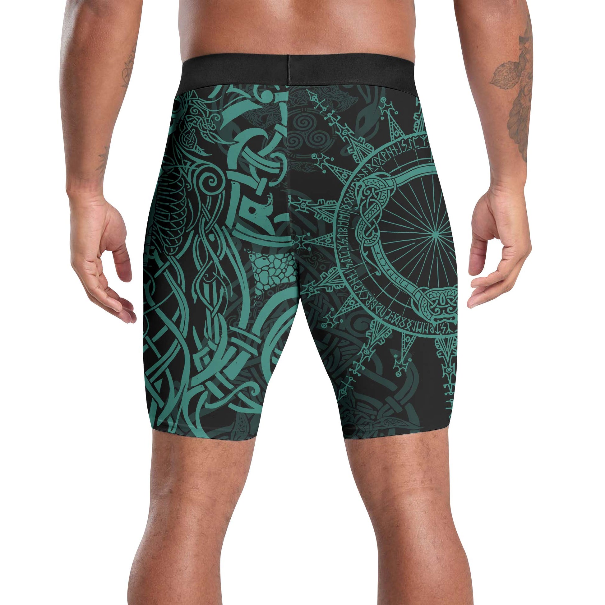 Viking Rune Celtic Compression Shorts