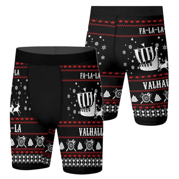 Viking Santa's Sleigh Compression Shorts - BattleFitGear