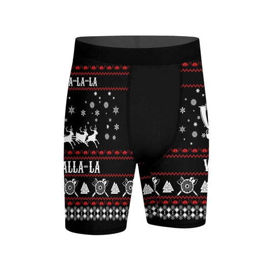 Viking Santa's Sleigh Compression Shorts - BattleFitGear