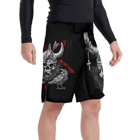 Viking Skull Fight Shorts