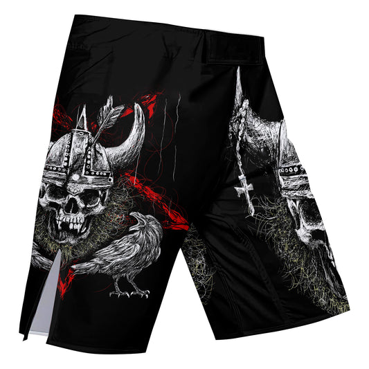 Viking Skull Fight Shorts