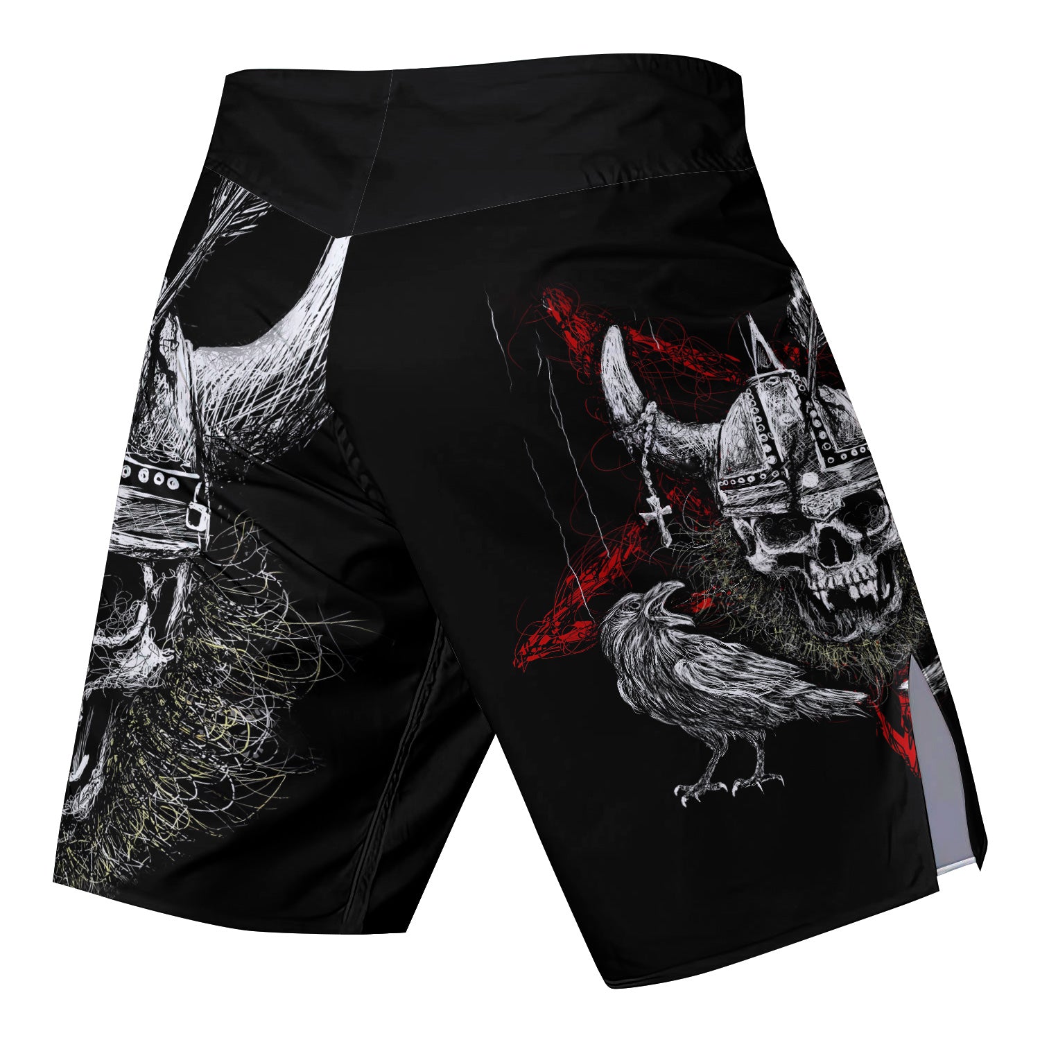 Viking Skull Fight Shorts