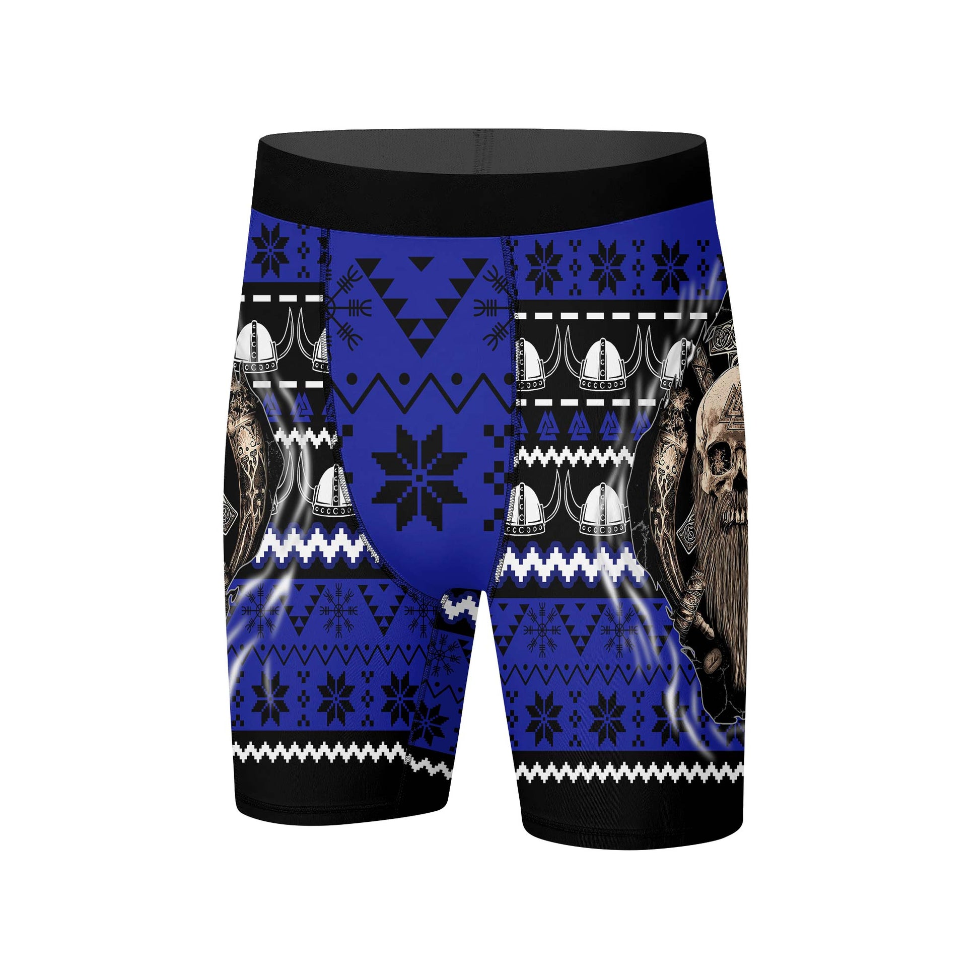 Viking Skull Inside Compression Shorts