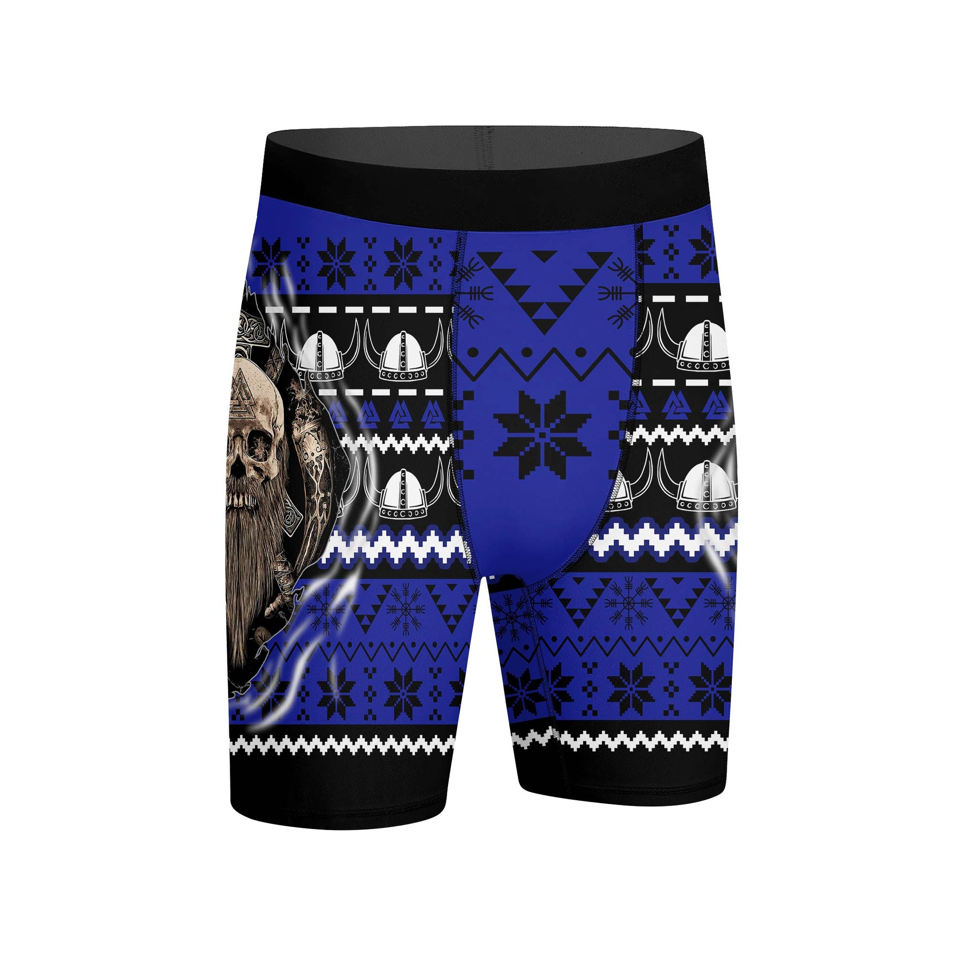 Viking Skull Inside Compression Shorts