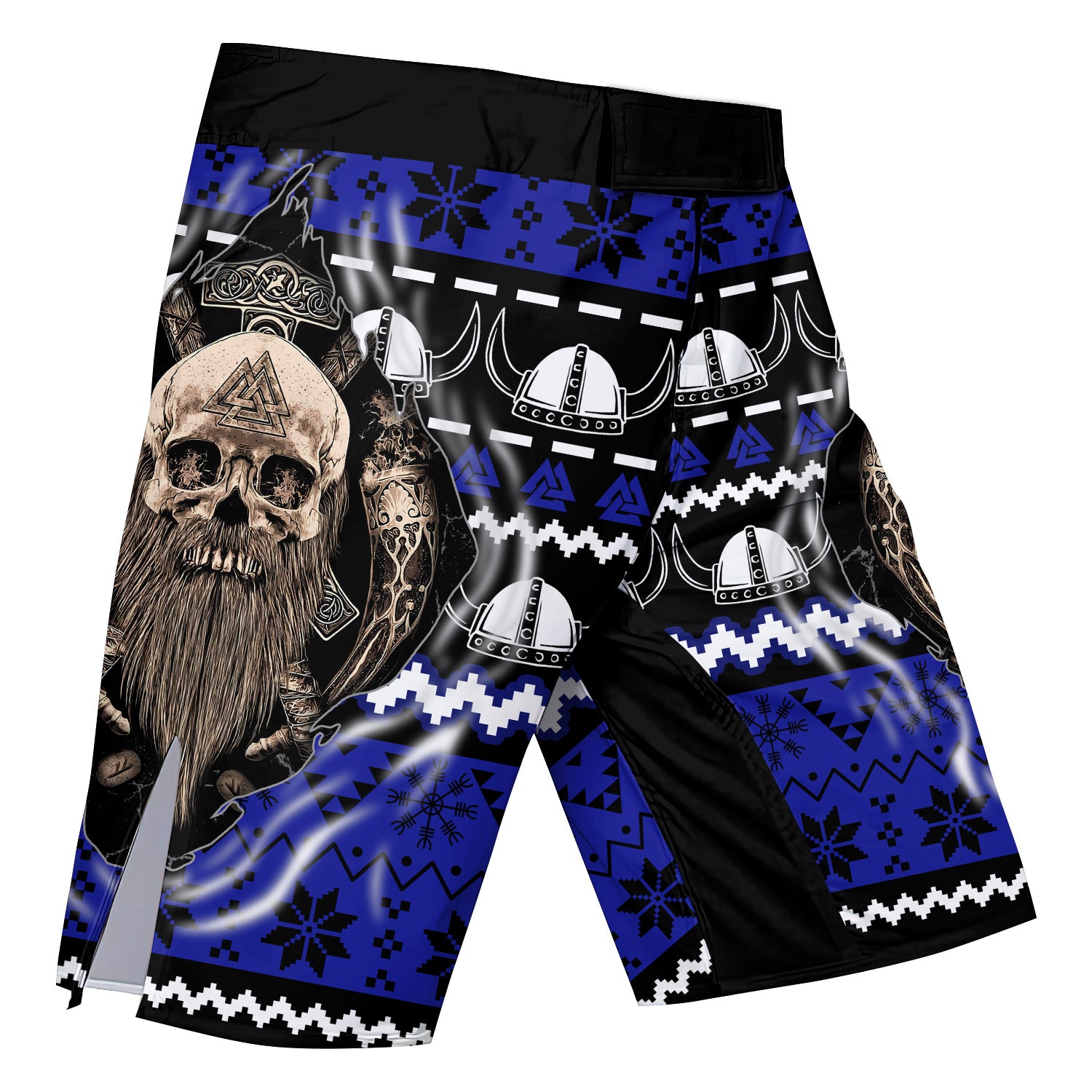 Viking Skull Inside Fight Shorts