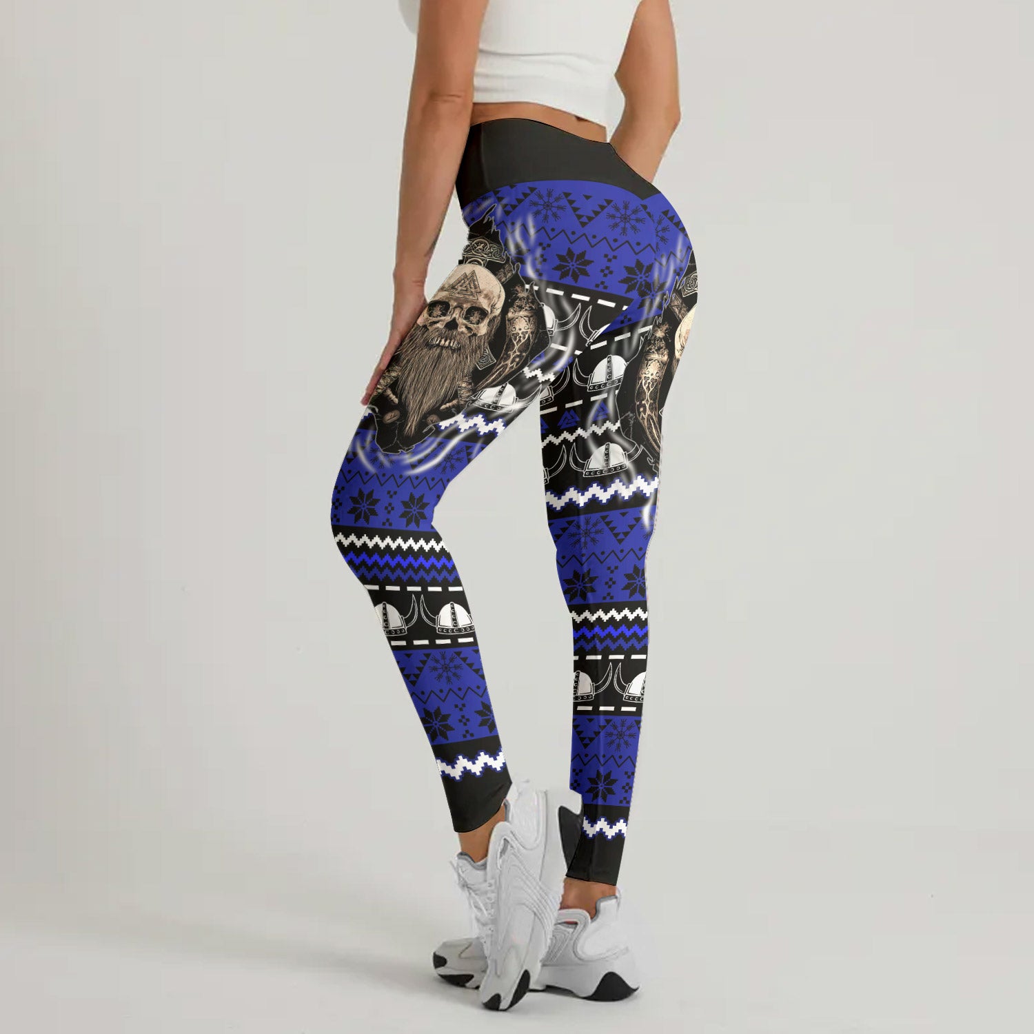 Viking Skull Inside Leggings