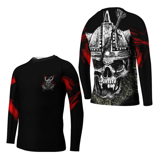 Viking Skull Kids Rash Guard